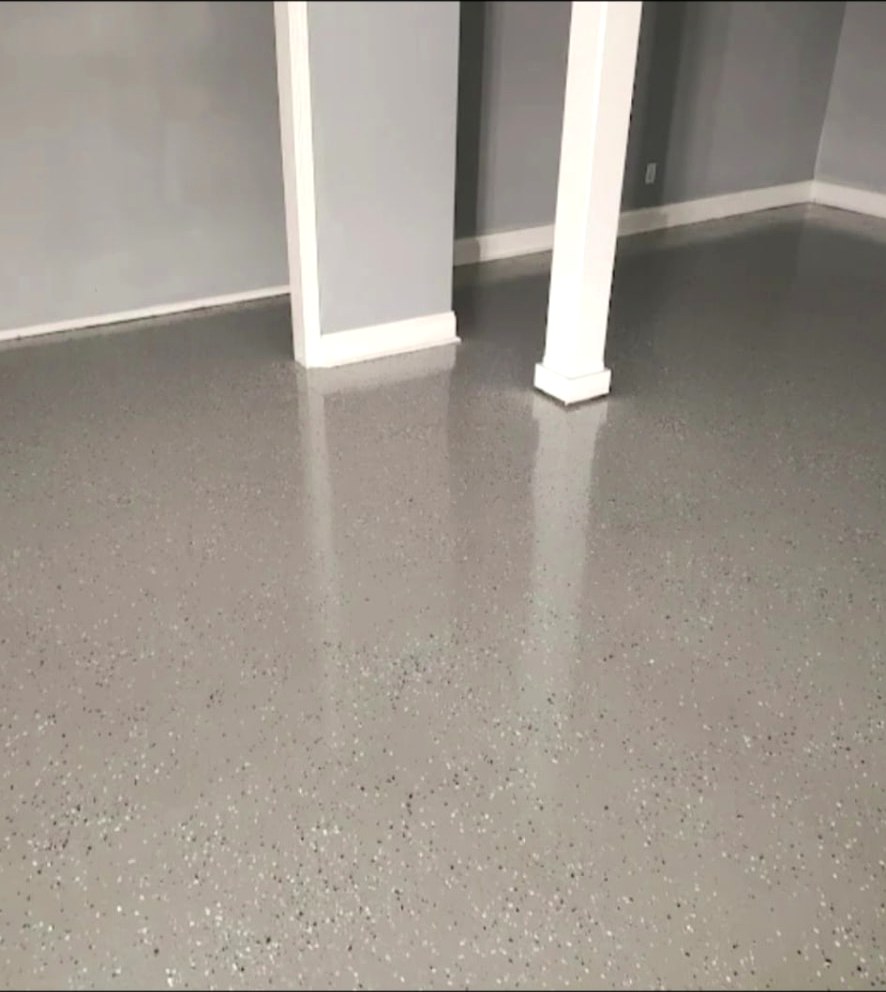 Epoxy floor coating & interior paint